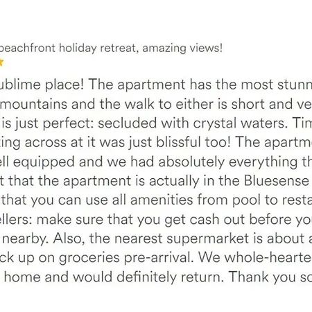 Apartment Montiboli Beachfront Holidays *